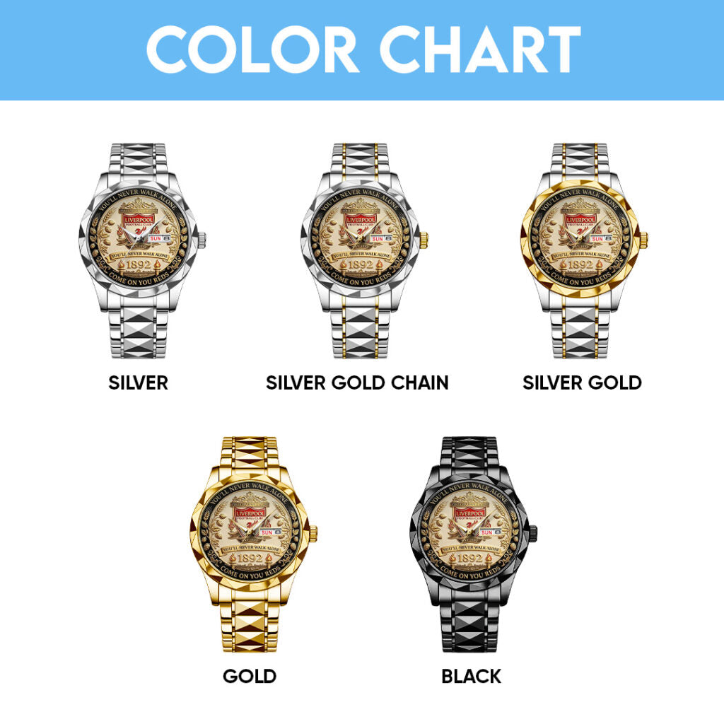 Liverpool FC Alloy Luxury Quartz Watch - TANTN20919