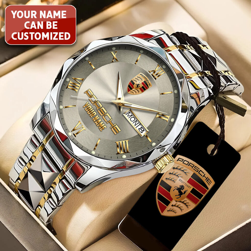 Personalized Porsche Alloy Luxury Quartz Watch - TANTN20929