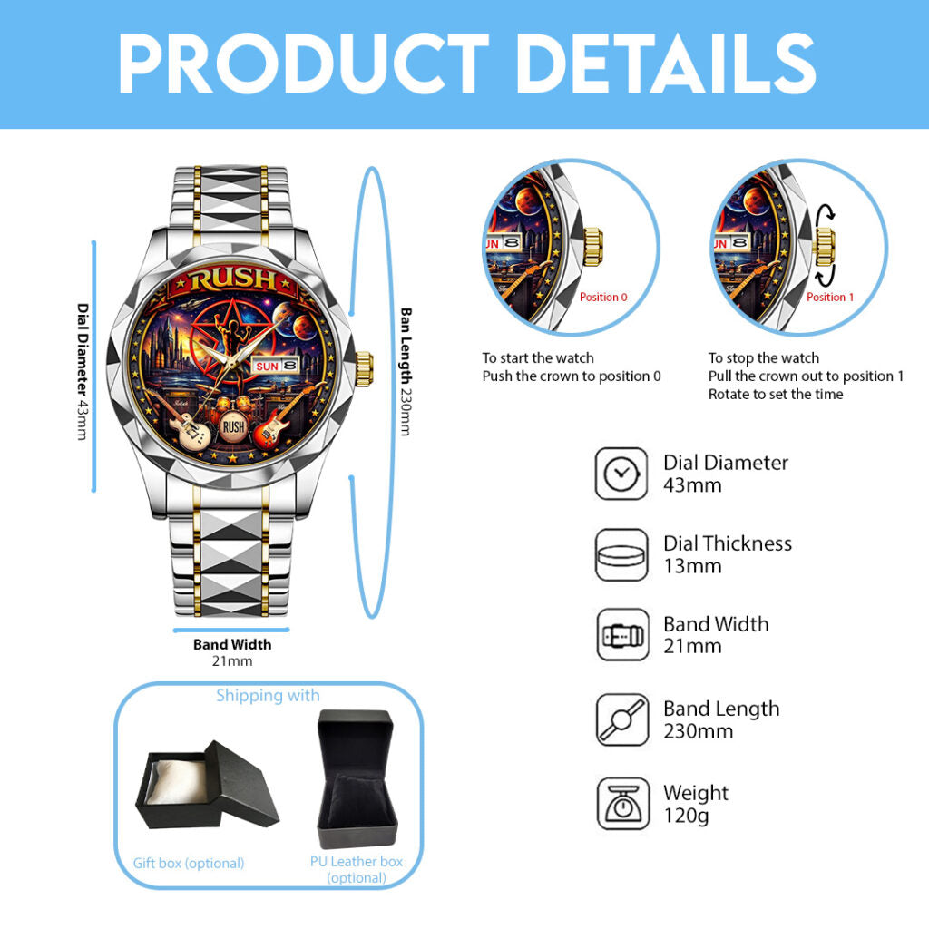 Rush Alloy Luxury Quartz Watch - TANTN20932