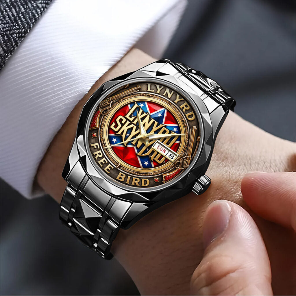 Lynyrd Skynyrd Alloy Luxury Quartz Watch - TANTN20933