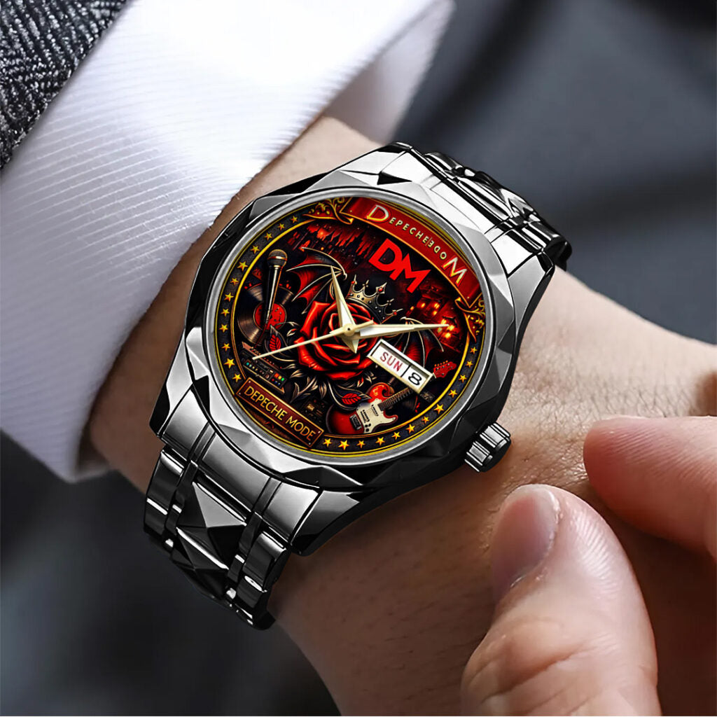 Depeche Mode Alloy Luxury Quartz Watch - TANTN20938
