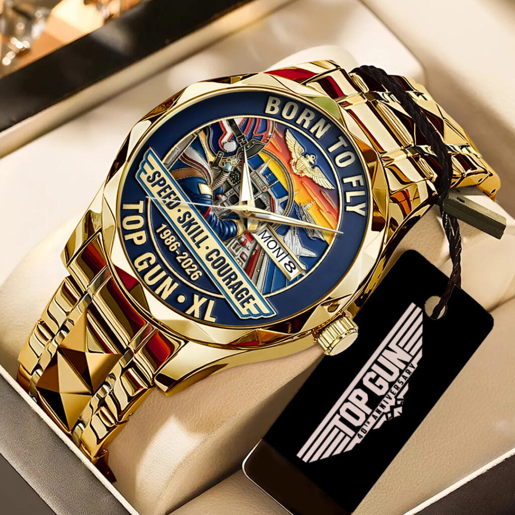 Top Gun 40th Anniversary 2026 Alloy Luxury Quartz Watch - TANTN20964