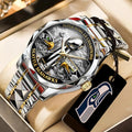 Seattle Seahawks 2025 Super Bowl LX Champions Alloy Luxury Quartz Watch - TANTN21015