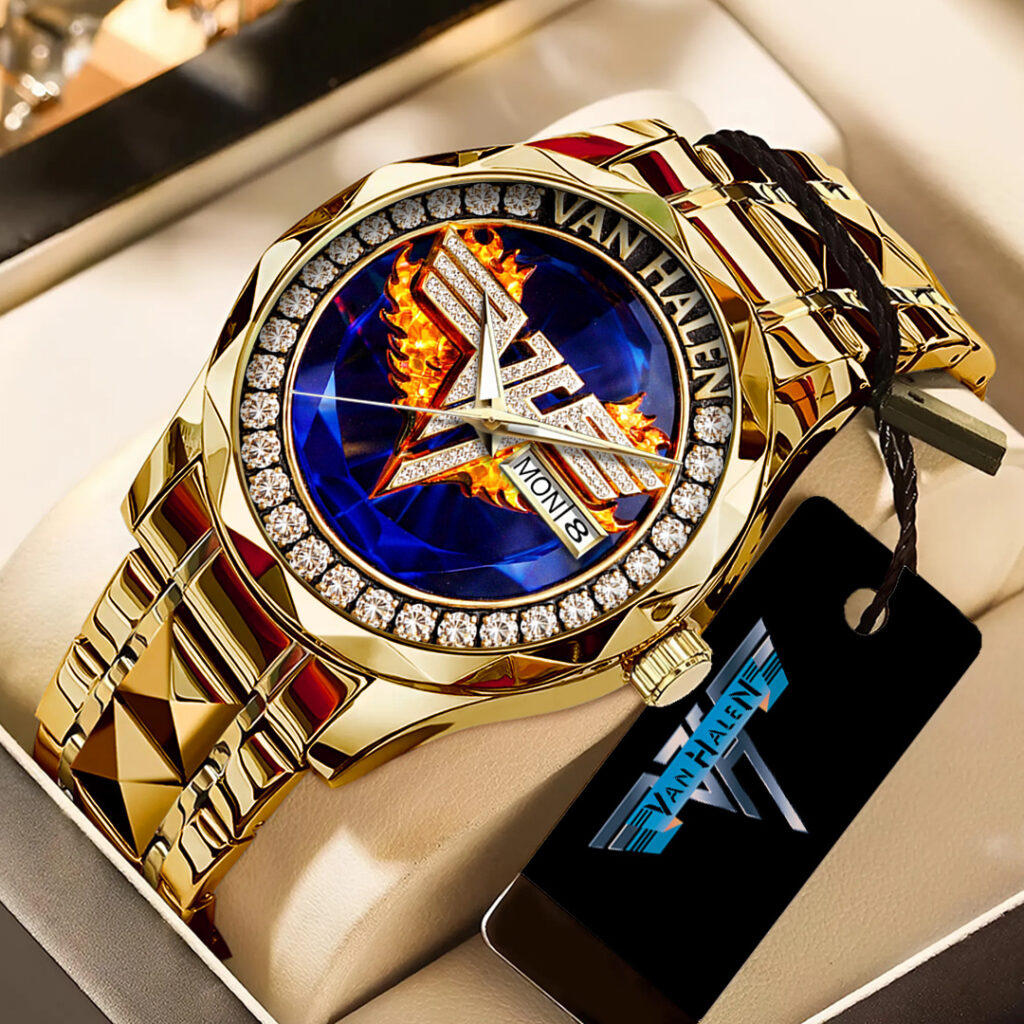 Van Halen Alloy Luxury Quartz Watch - TANTN21100