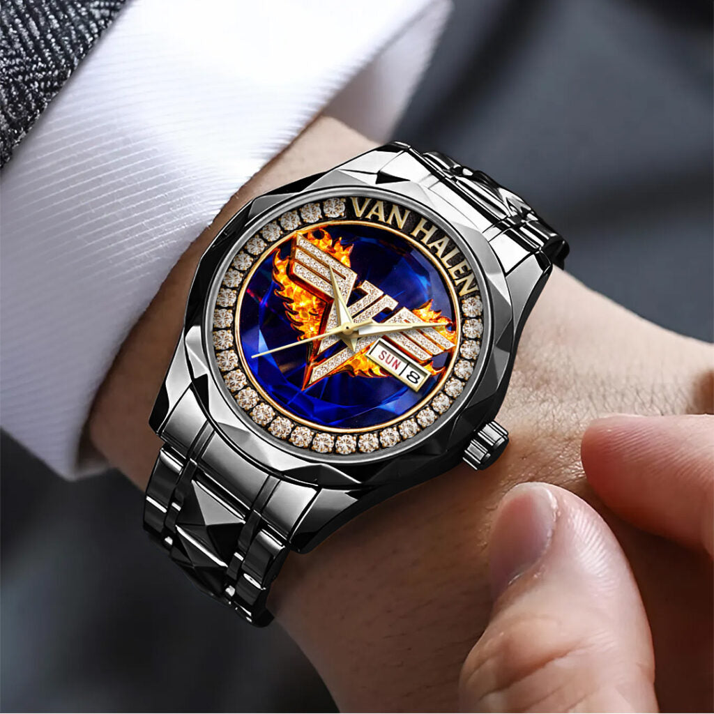 Van Halen Alloy Luxury Quartz Watch - TANTN21100