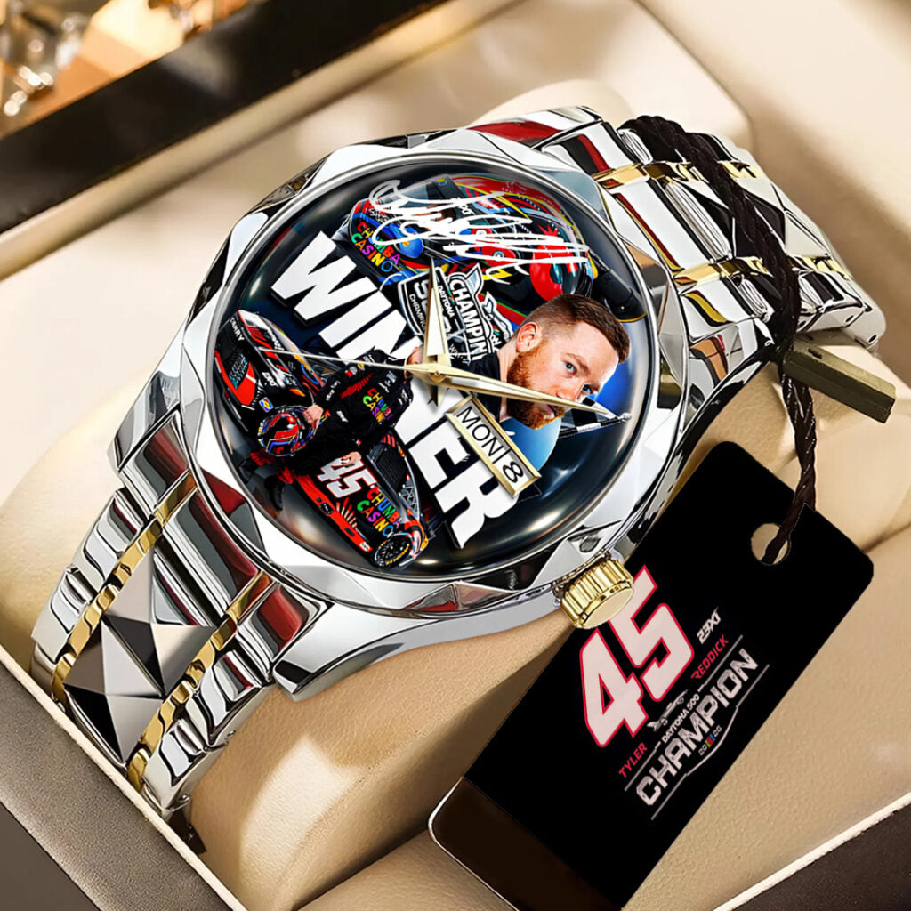 Tyler Reddick 2026 Daytona 500 Champion Alloy Luxury Quartz Watch - TANTN21139