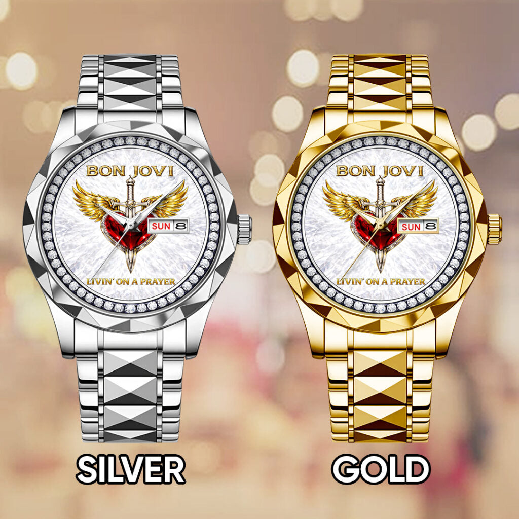 Bon Jovi Alloy Luxury Quartz Watch - TANTN21205
