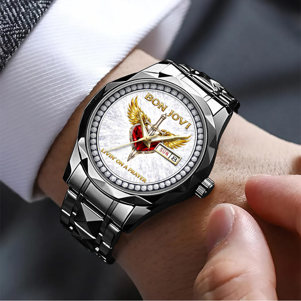 Bon Jovi Alloy Luxury Quartz Watch - TANTN21205