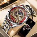 Atlanta Falcons Alloy Luxury Quartz Watch - TANTN21270