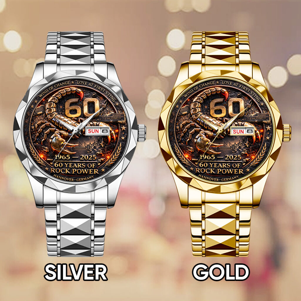 Scorpions 60th Anniversary Alloy Luxury Quartz Watch - TANTN21290