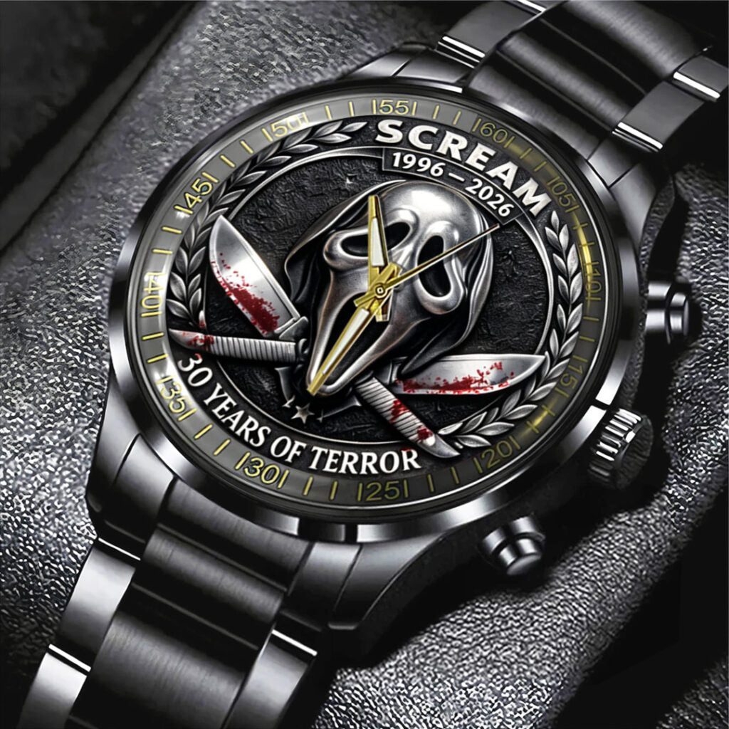 Scream Black Stainless Steel Watch - TANTN21309