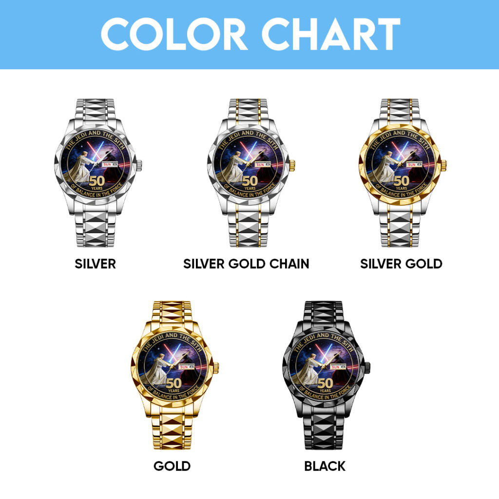 Star Wars 50th Anniversary 2027 Alloy Luxury Quartz Watch - TANTN21320