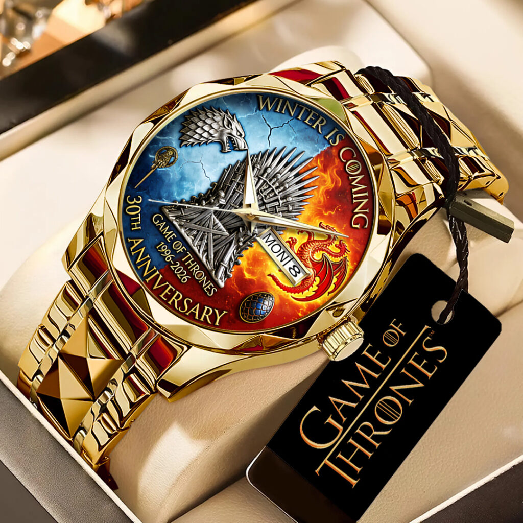 Game of Thrones 30th Anniversary 2026 Alloy Luxury Quartz Watch - TANTN21334