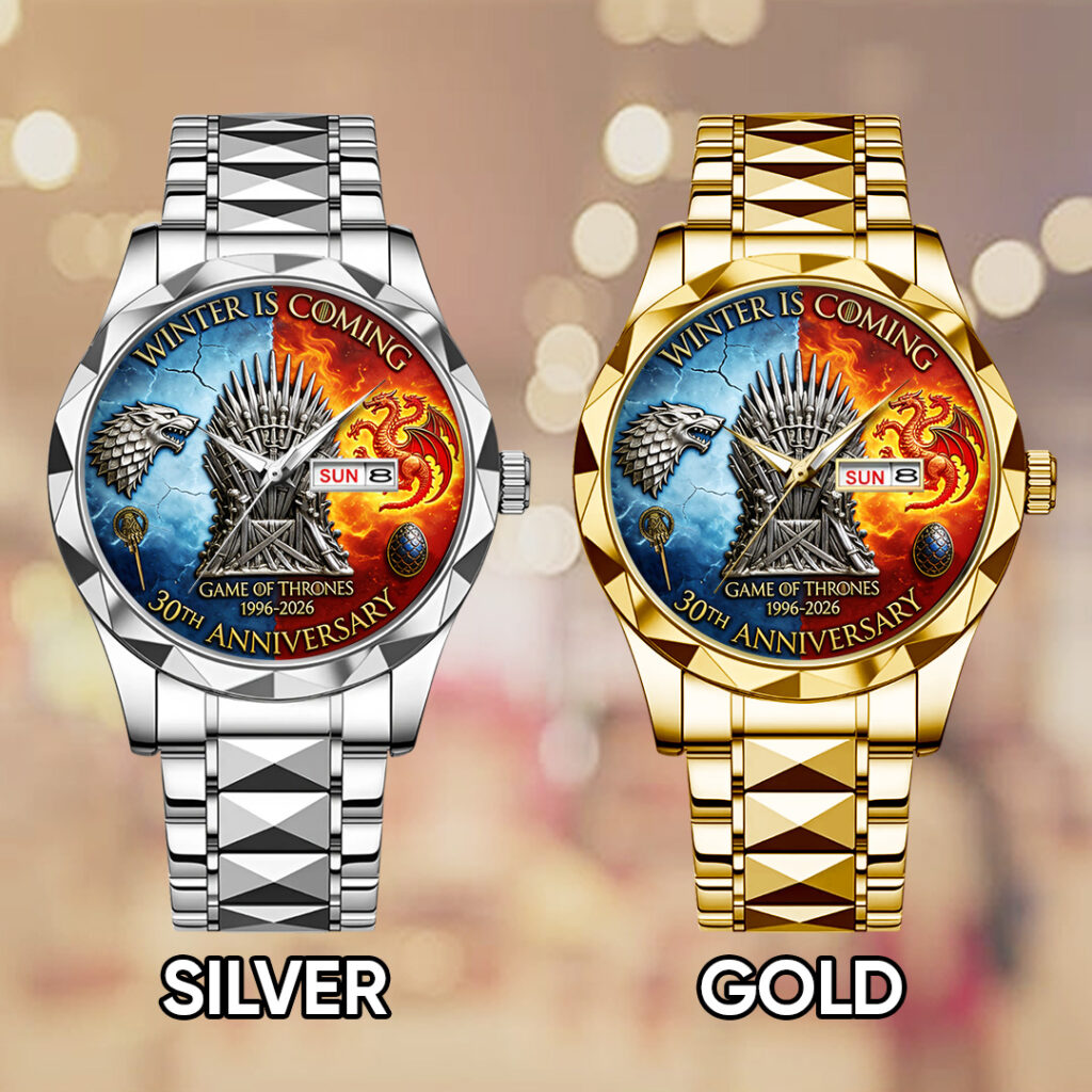 Game of Thrones 30th Anniversary 2026 Alloy Luxury Quartz Watch - TANTN21334
