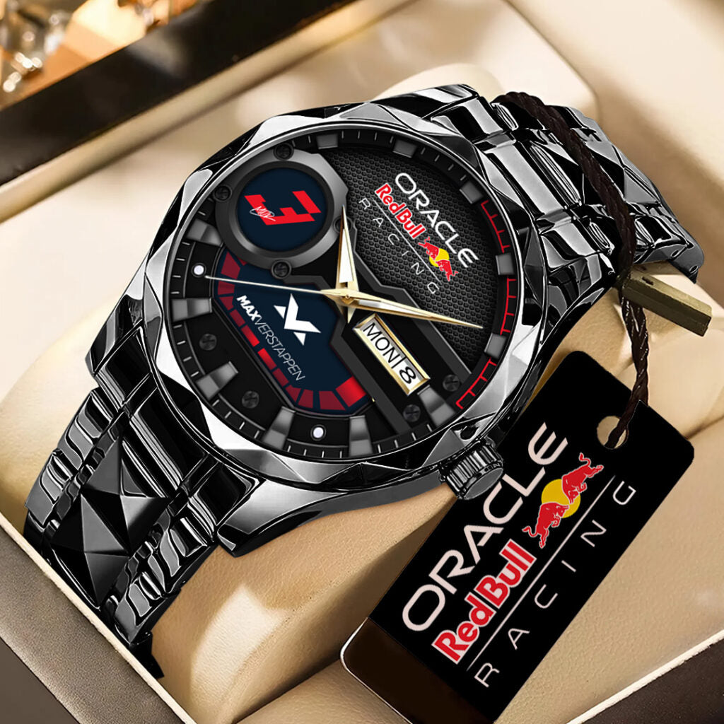 Red Bull Racing x Max Verstappen Alloy Luxury Quartz Watch - TANTN21374