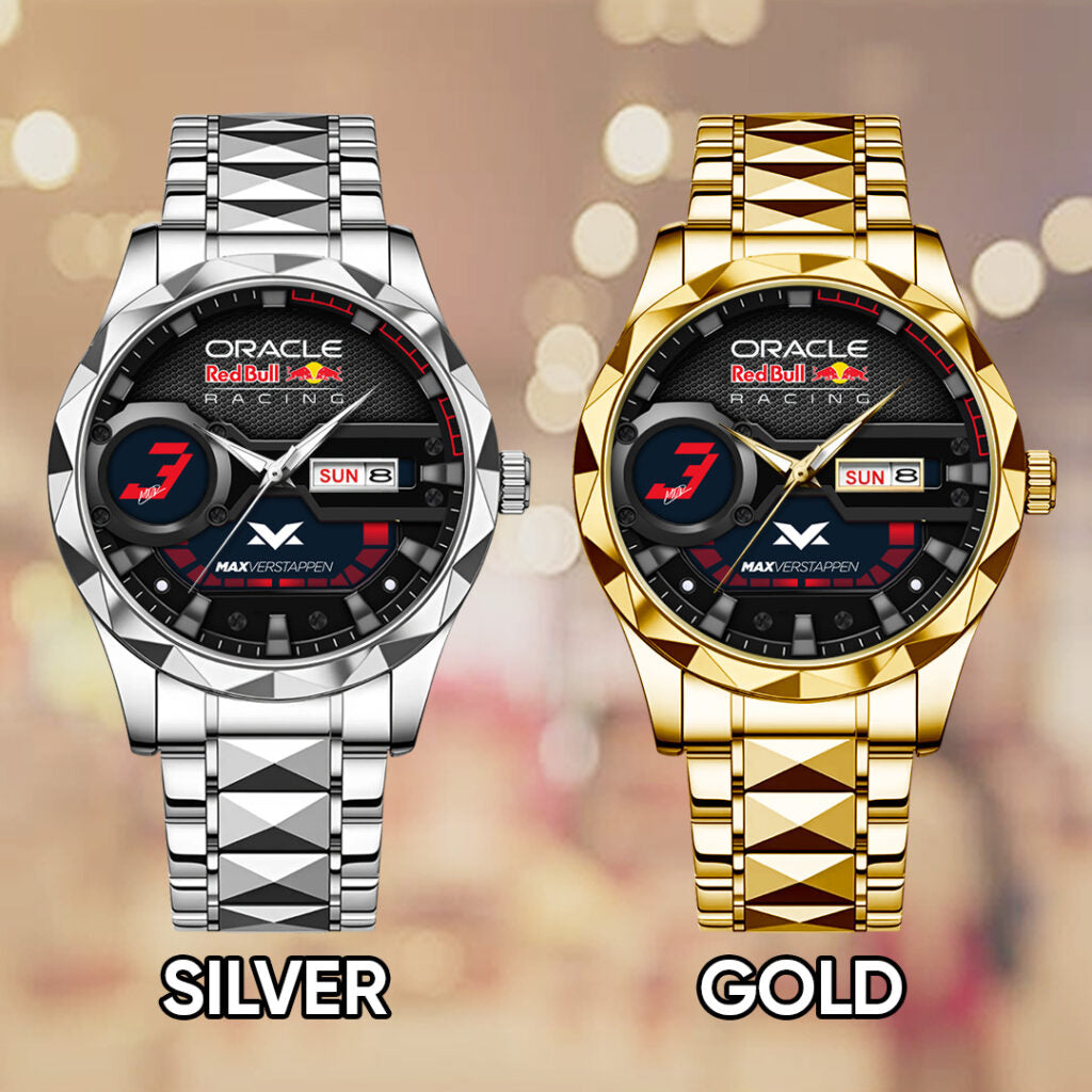 Red Bull Racing x Max Verstappen Alloy Luxury Quartz Watch - TANTN21374