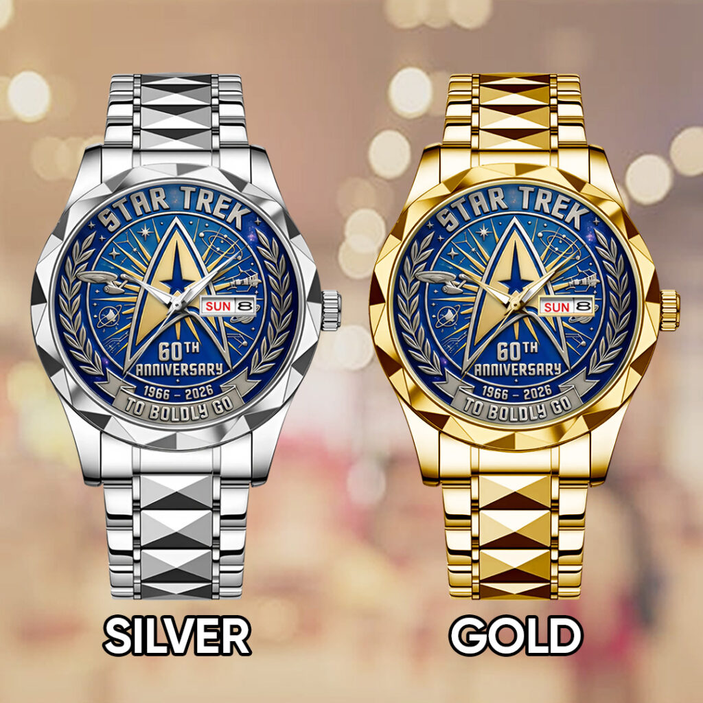 Star Trek 60th Anniversary 2026 Alloy Luxury Quartz Watch - TANTN21384