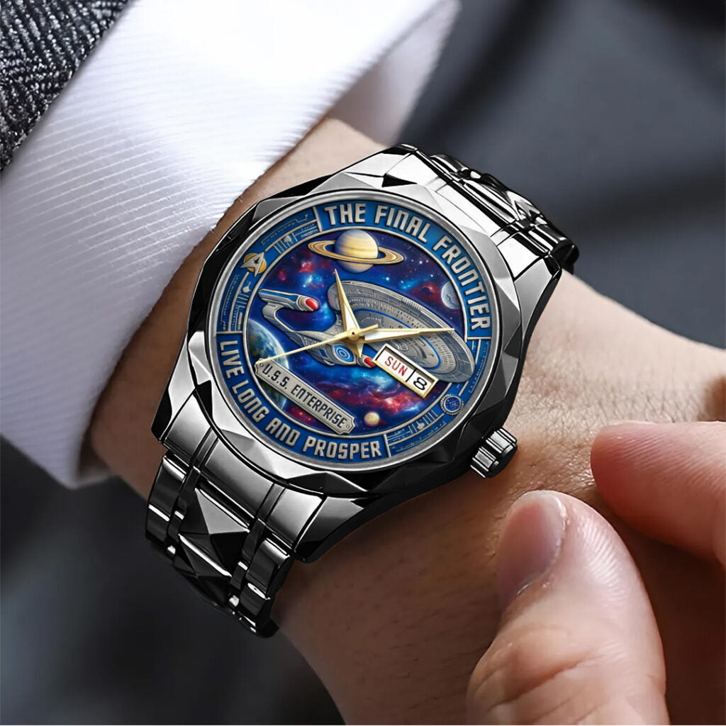 Star Trek 60th Anniversary 2026 Alloy Luxury Quartz Watch - TANTN21386