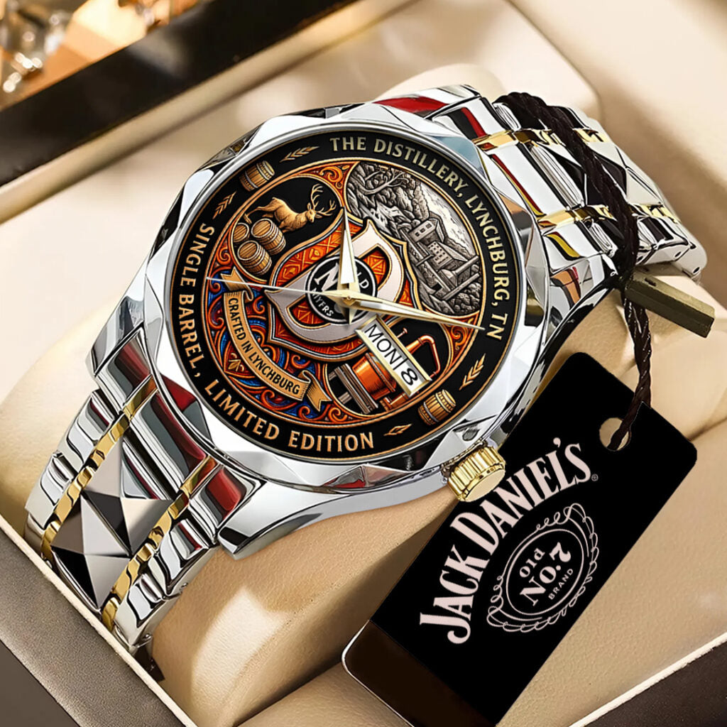 Jack Daniel's Alloy Luxury Quartz Watch - TANTN21396