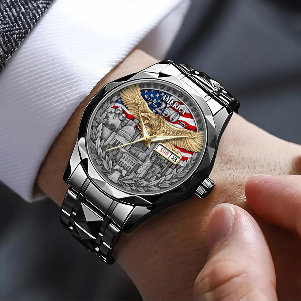 America250 Alloy Luxury Quartz Watch - TANTN21399