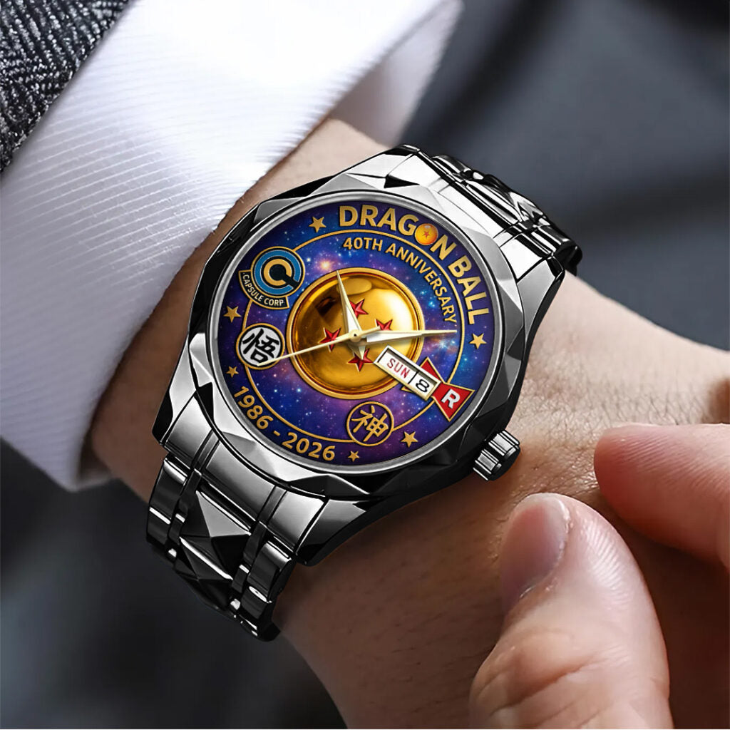 Dragon Ball 40th Anniversary Alloy Luxury Quartz Watch - TANTN21461