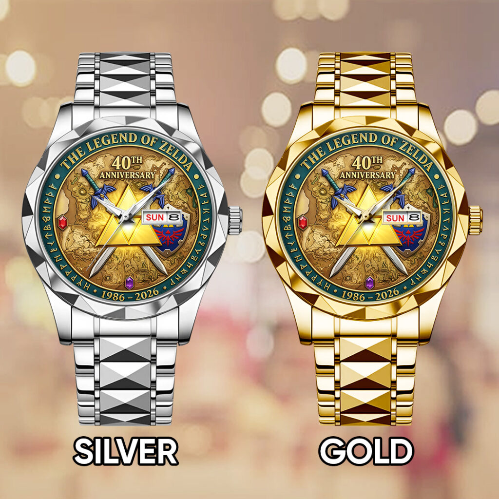 The Legend of Zelda 40th Anniversary Alloy Luxury Quartz Watch - TANTN21462