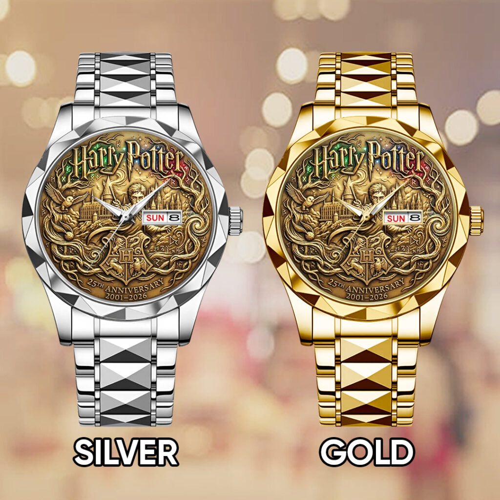 Harry Potter 25th Anniversary Alloy Luxury Quartz Watch - TANTN21484