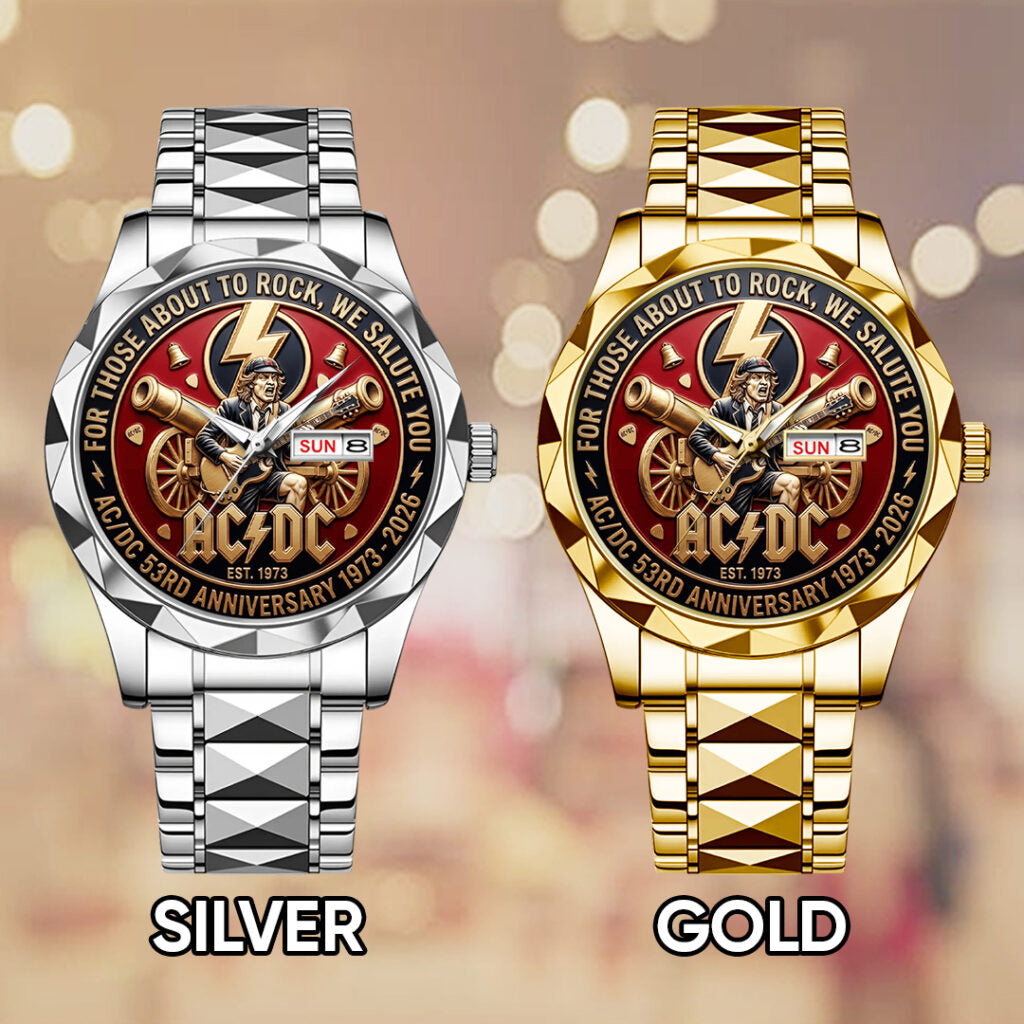 AC/DC Alloy Luxury Quartz Watch - TANTN21489