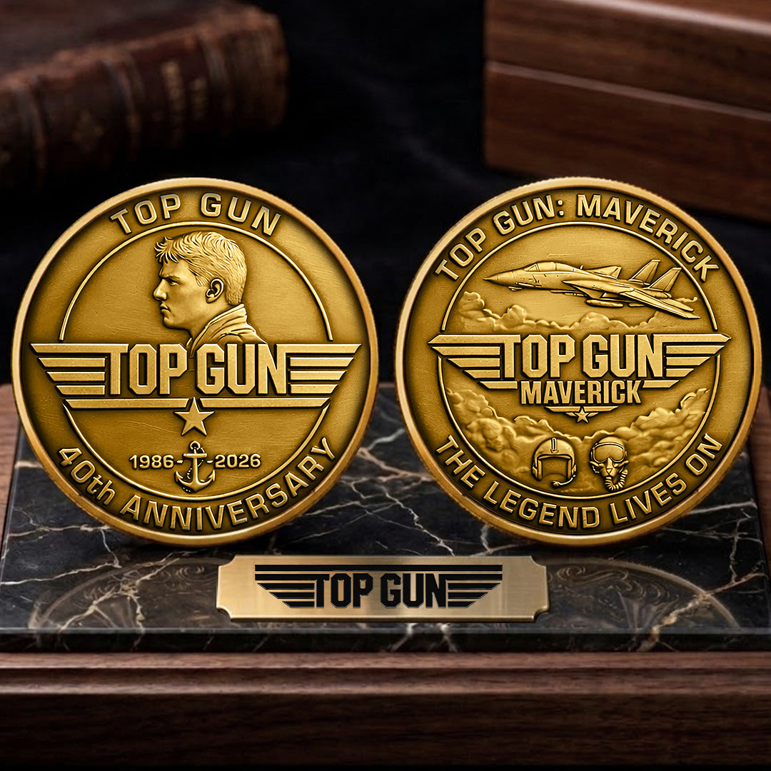 Top Gun 40th Anniversary 2026 Commemorative Coin – TANTN21619