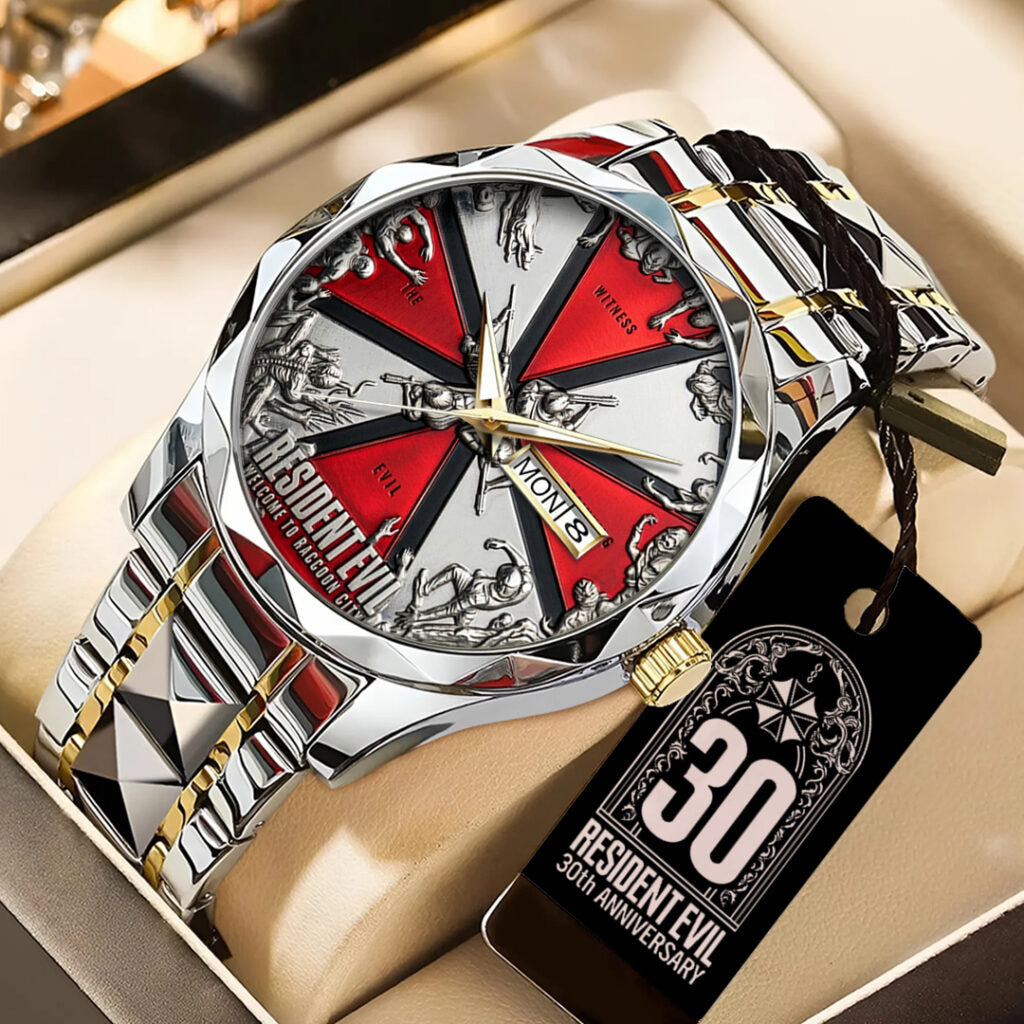 Resident Evil Alloy Luxury Quartz Watch - TANTN21690