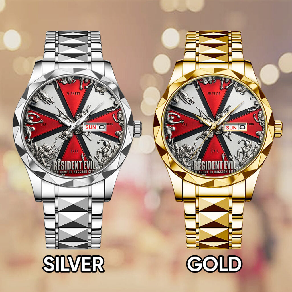 Resident Evil Alloy Luxury Quartz Watch - TANTN21690