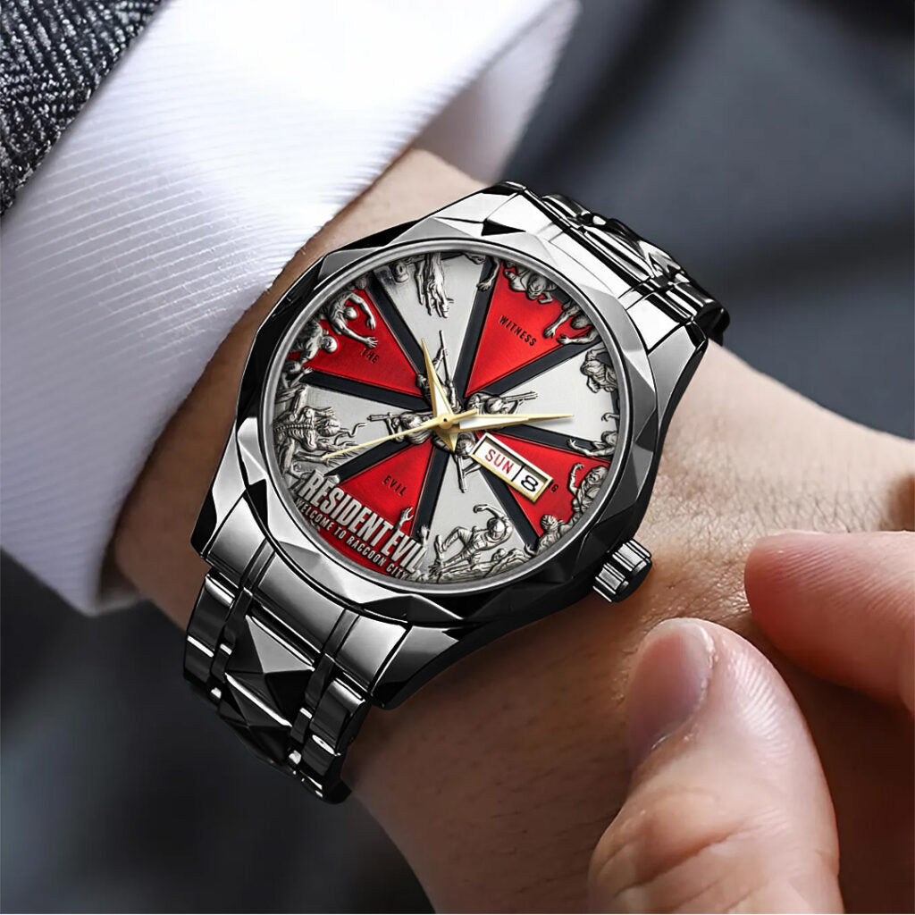 Resident Evil Alloy Luxury Quartz Watch - TANTN21690
