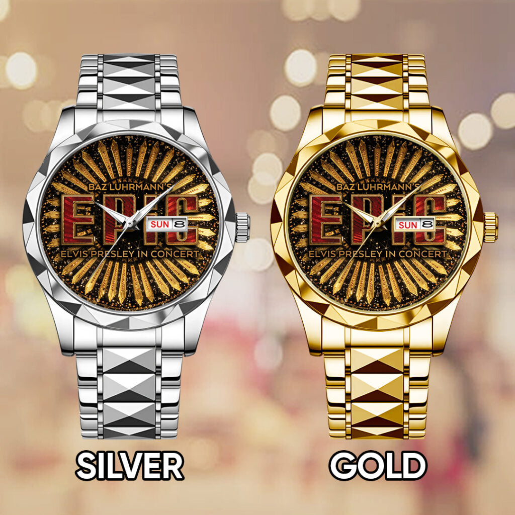 Elvis Presley Alloy Luxury Quartz Watch - TANTN21803