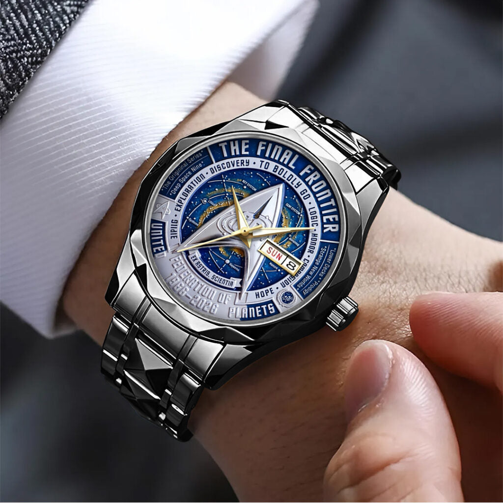 Star Trek 60th Anniversary Alloy Luxury Quartz Watch - TANTN22046