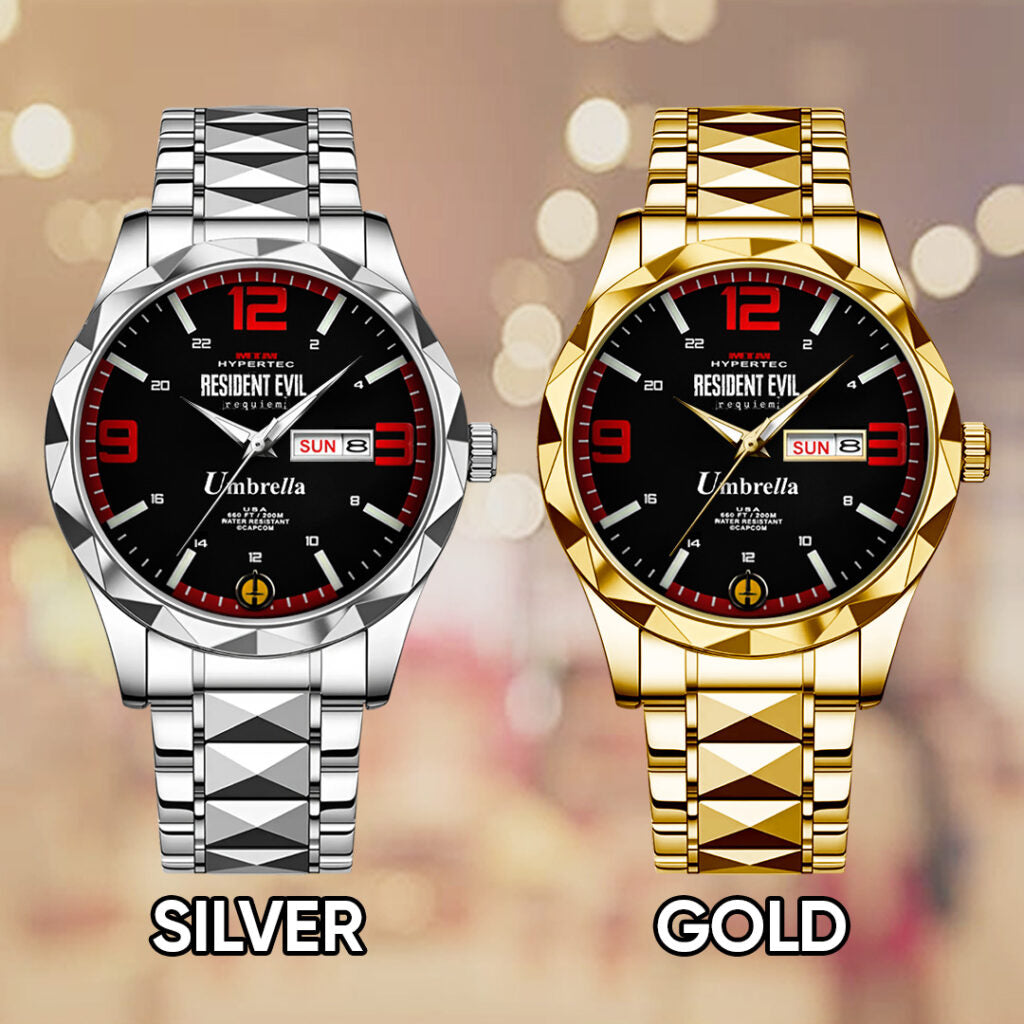 Resident Evil Requiem Alloy Luxury Quartz Watch - TANTN22225