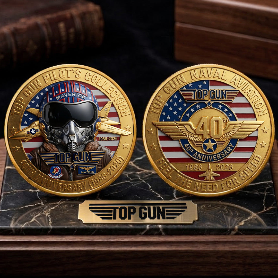 Top Gun 40th Anniversary 2026 Commemorative Coin – TANTN22495