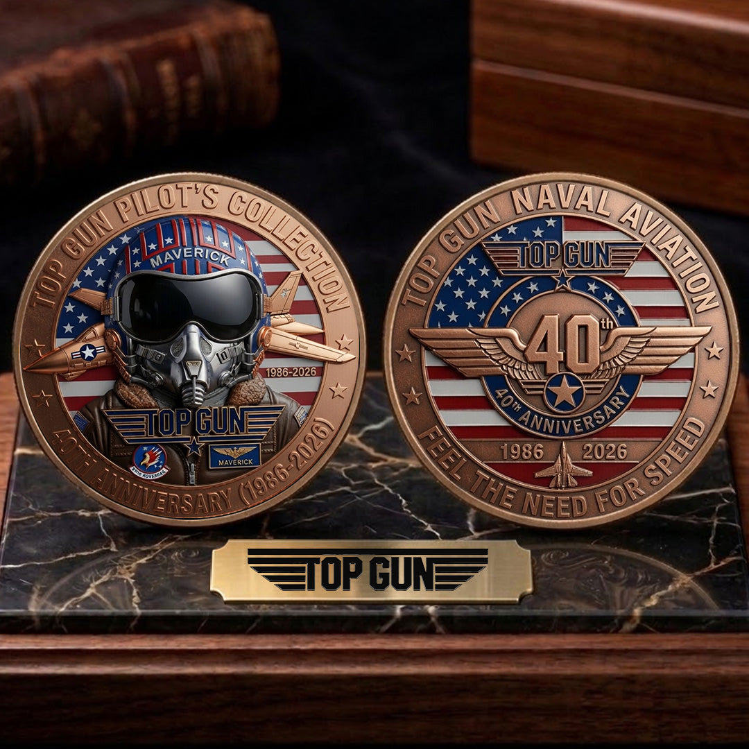Top Gun 40th Anniversary 2026 Commemorative Coin – TANTN22495