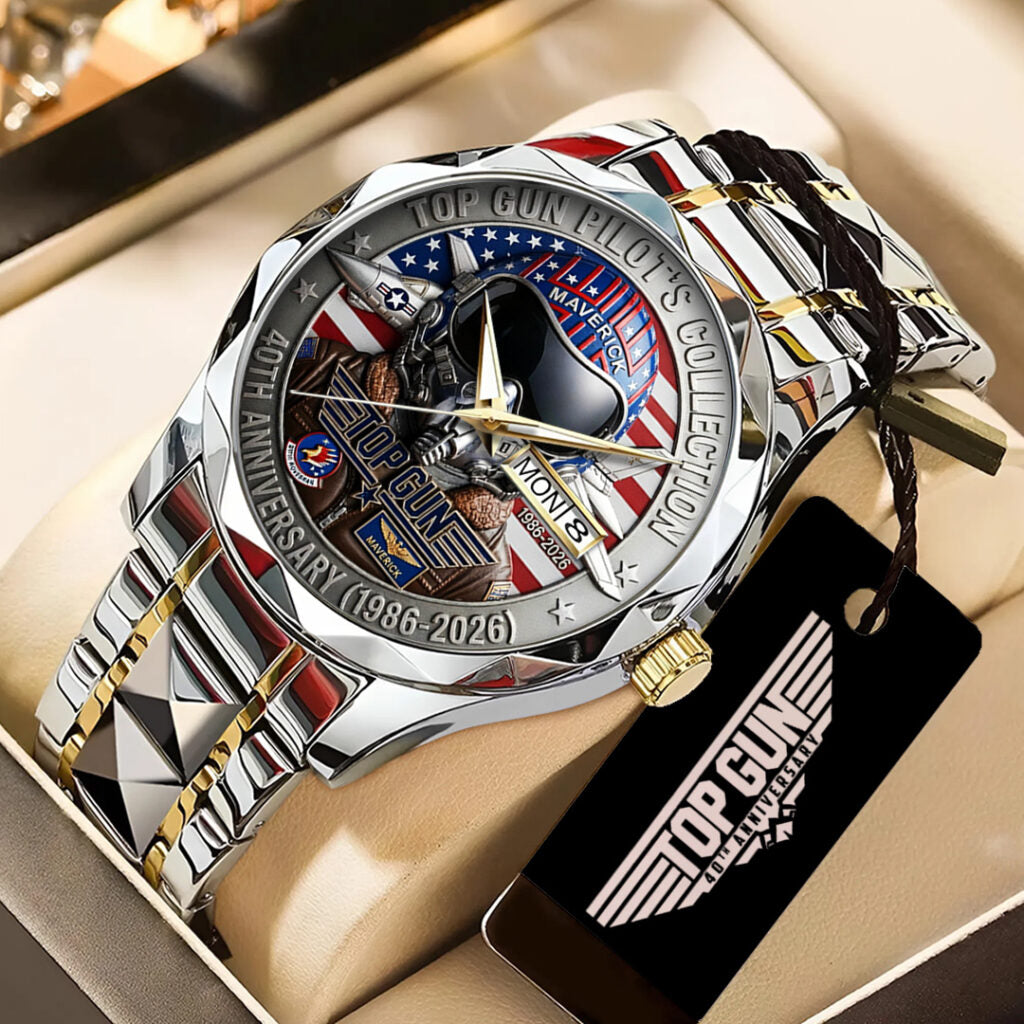 Top Gun 40th Anniversary 2026 Alloy Luxury Quartz Watch - TANTN22496