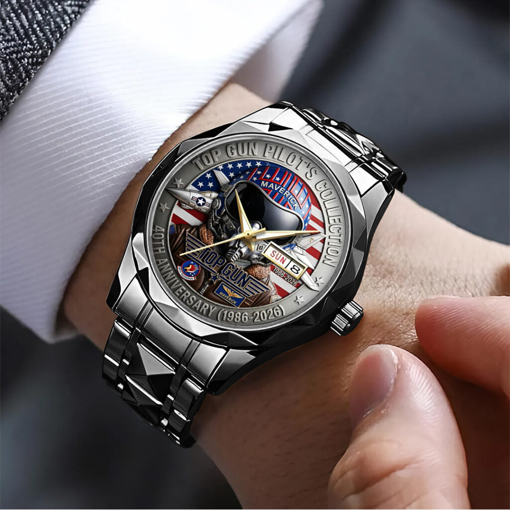 Top Gun 40th Anniversary 2026 Alloy Luxury Quartz Watch - TANTN22496