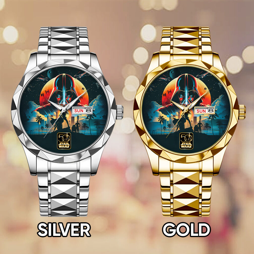 Star Wars 50th Anniversary Alloy Luxury Quartz Watch - TANTN22500