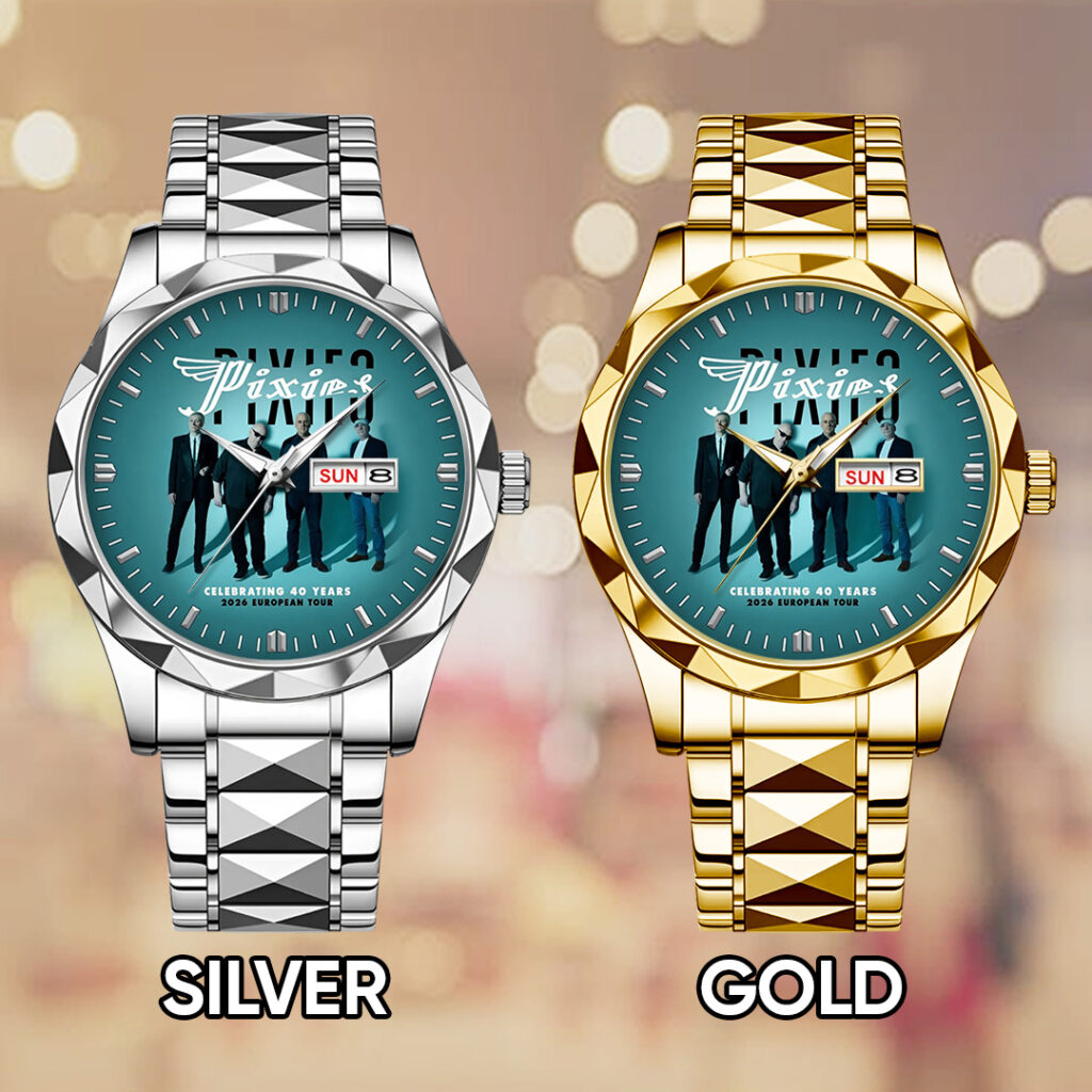 Pixies 40th Anniversary Tour 2026 Alloy Luxury Quartz Watch - TANTN22549