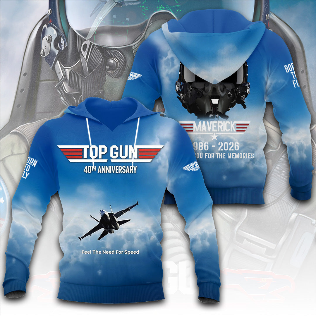 Top Gun 40th Anniversary 2026 3D Apparel – TANTN22613