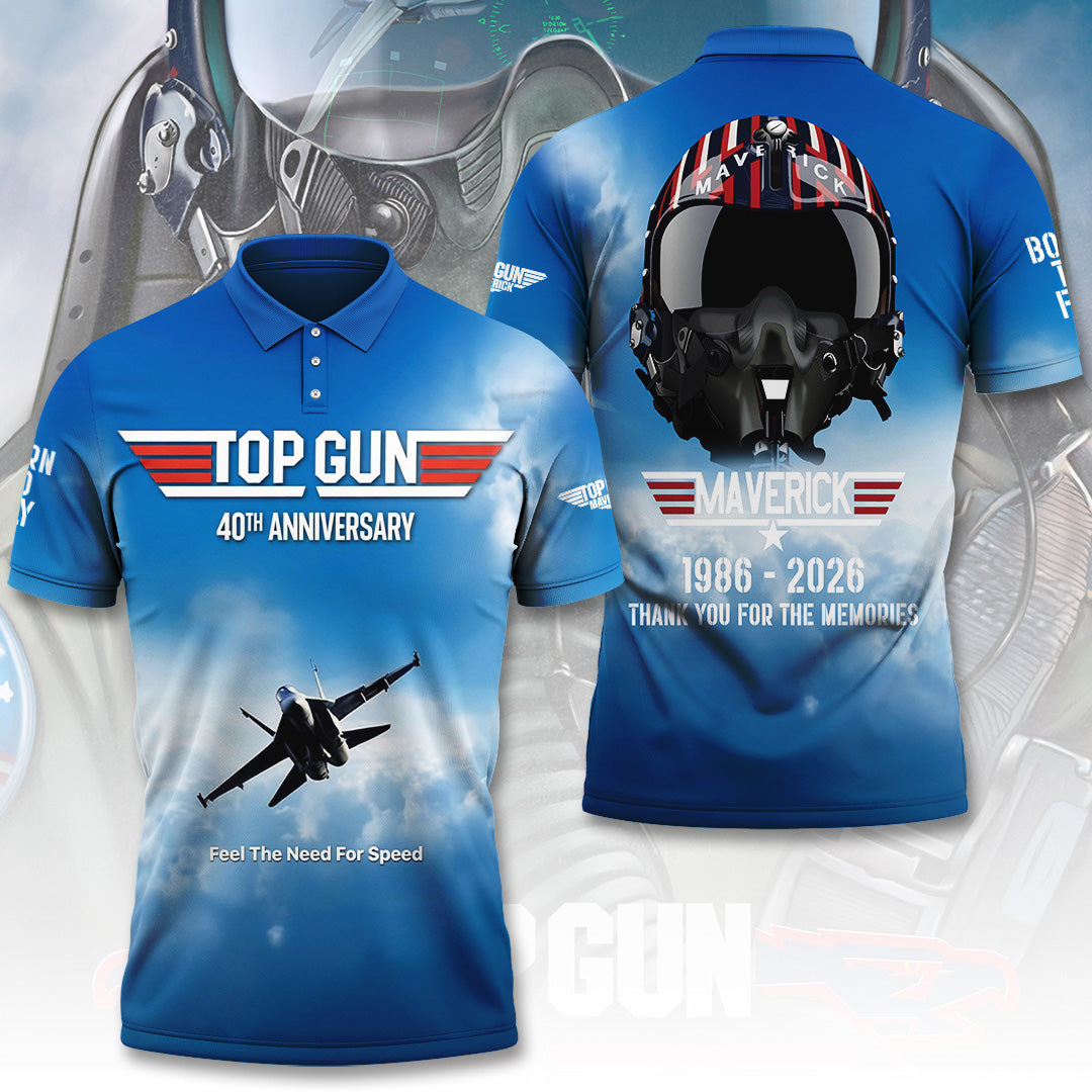 Top Gun 40th Anniversary 2026 3D Apparel – TANTN22613