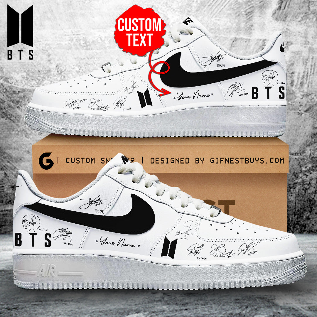 Personalized BTS World Tour 2026 AF1 Sneaker – TANTN22619