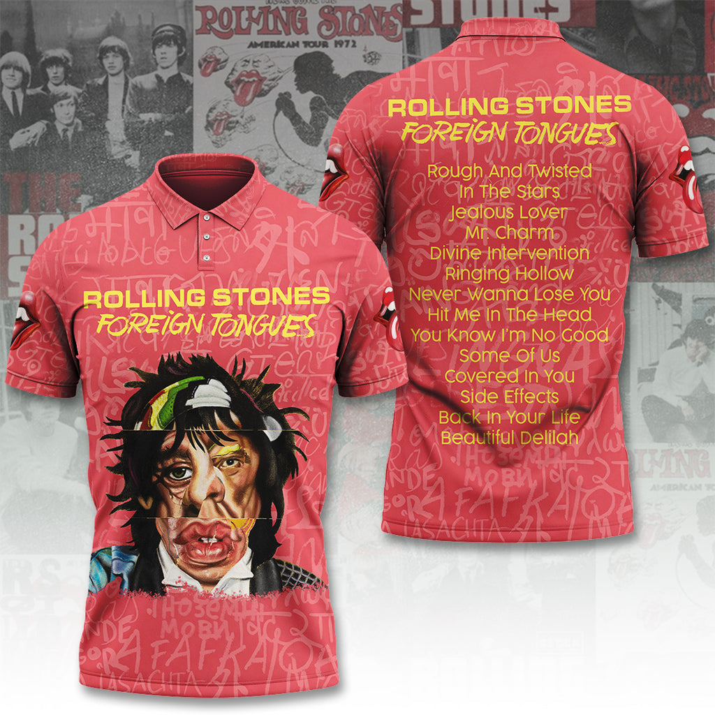 The Rolling Stones x Foreign Tongues 3D Apparel – TANTN22829