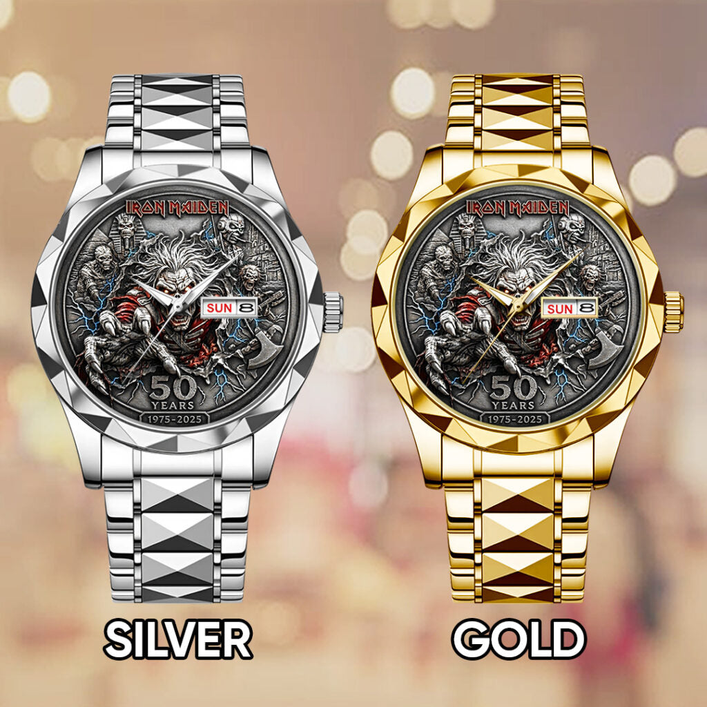 Iron Maiden 50th Anniversary Alloy Luxury Quartz Watch - TANTN22856