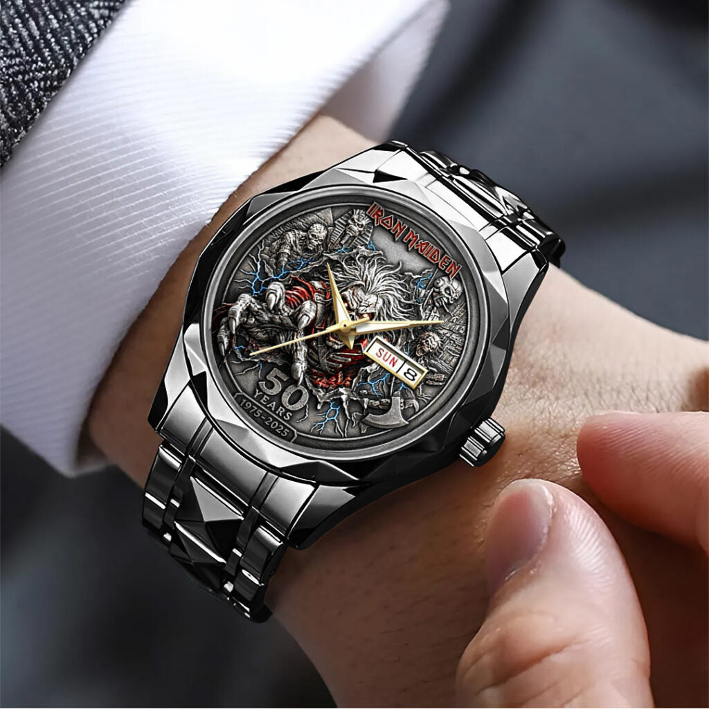 Iron Maiden 50th Anniversary Alloy Luxury Quartz Watch - TANTN22856