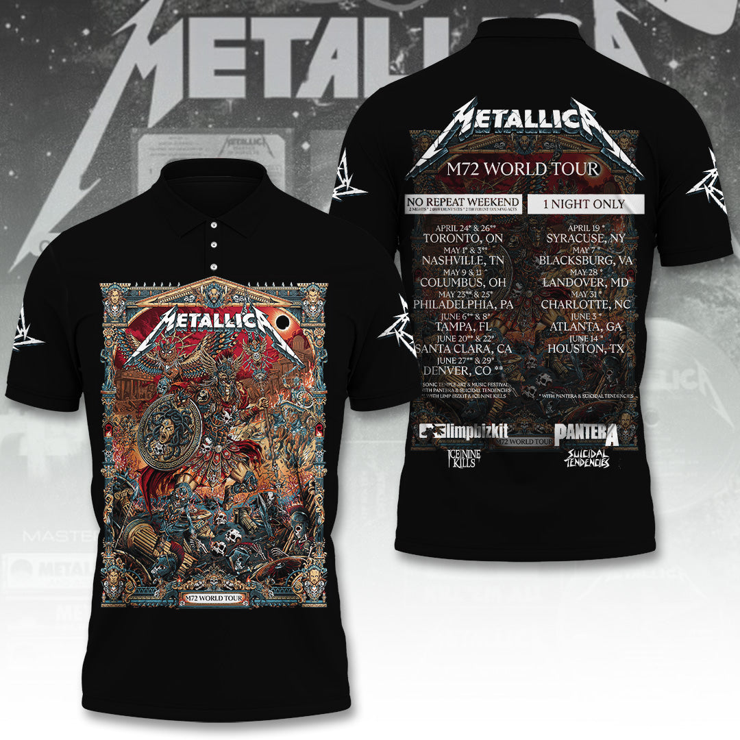 Metallica Tour 2026 3D Apparel – TANTN22878