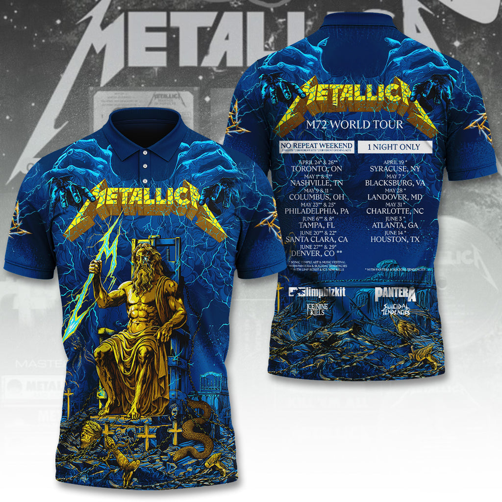 Metallica Tour 2026 3D Apparel – TANTN22879