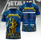 Metallica Tour 2026 3D Apparel – TANTN22879